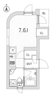 GranDuo神楽坂【3階】の間取り