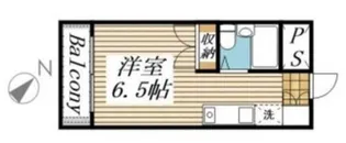 スカイコート戸越銀座【8階】の間取り