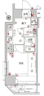 東京都豊島区駒込1【マンション】の間取り
