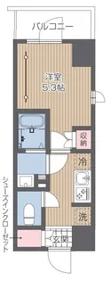 東京都東村山市栄町2【マンション】の間取り