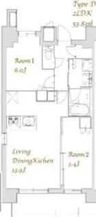 スプランディッド南千住【9階】の間取り
