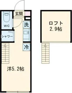 レジデンス・イン初台【2階】の間取り