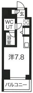 クラリッサ横浜シエル【3階】の間取り