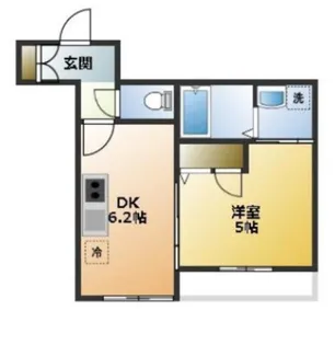 セントラルシャイン【2階】の間取り