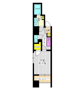 東京都練馬区桜台4【マンション】の間取り