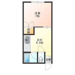 ハイムアルバトロス【1階】の間取り