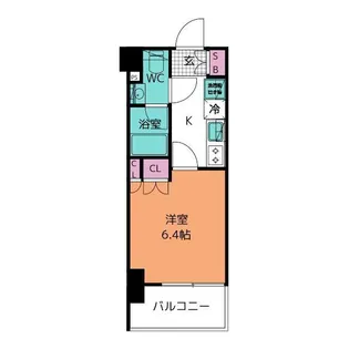 ブランシエスタ浦安【1階】の間取り