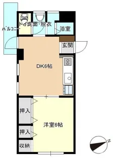 ビーズステージ7【5階】の間取り