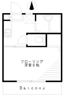 プロヴァンスハイム【1階】の間取り