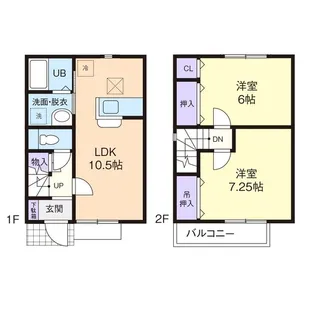 Domicile Cronos Bの間取り