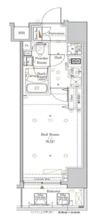 The Log日本橋【6階】の間取り