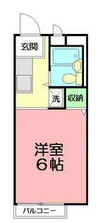 メゾンアリスト【2階】の間取り