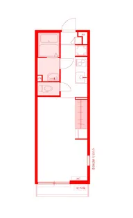 リブリ・ホーリー鎌倉【2階】の間取り