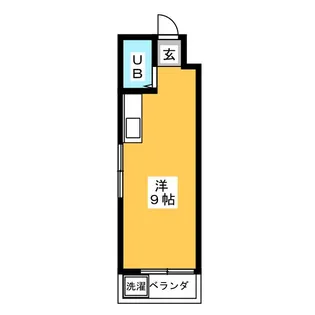 フォンティーヌ上前津714【4階】の間取り
