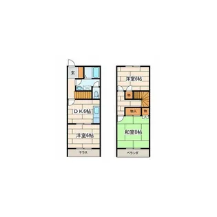 神奈川県茅ヶ崎市松尾【一戸建】の間取り