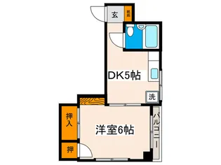広島県広島市西区横川町2【マンション】の間取り