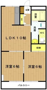 三重県伊勢市二見町江【アパート】の間取り