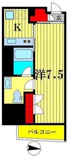 リテラス押上【4階】の間取り