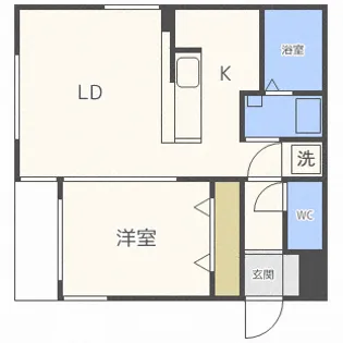 アプリコートI【3階】の間取り