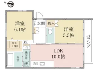 (シニア限定)ヘーベルヴィレッジ松戸二十世紀が丘~ヘーベルヴィレッ【1階】の間取り