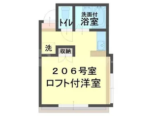 江戸川台カサベラ五番館【2階】の間取り
