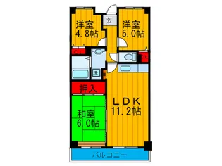 元町RURAL【4階】の間取り