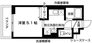 ルリエ豊中【3階】の間取り