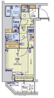 レオンコンフォート池田山【8階】の間取り