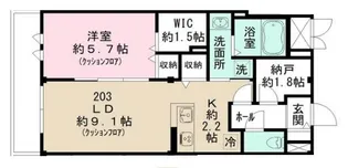 ユアメゾン立教通り【2階】の間取り