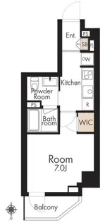 HY’s flat 糀谷【2階】の間取り
