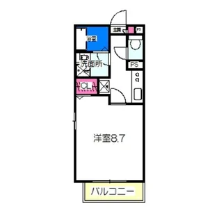 アムール緑町【2階】の間取り