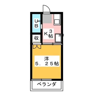 メゾンあかしあ【1階】の間取り