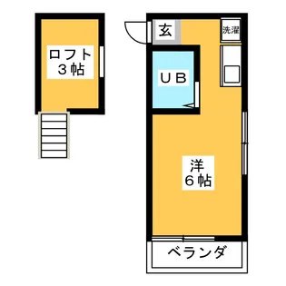エンジェルハイツ【2階】の間取り