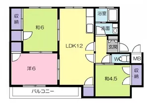 Palazzo Felice【2階】の間取り