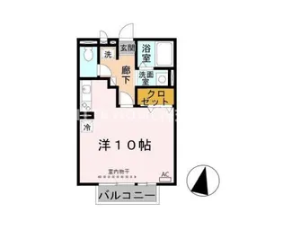 サンリーフ【2階】の間取り