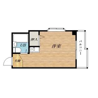 グランドハイツユタカII【4階】の間取り