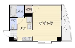 アークヒル西鹿児島【3階】の間取り