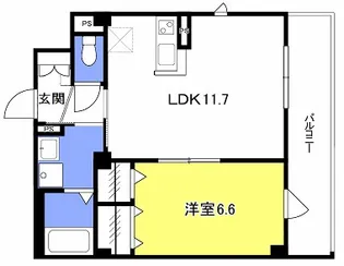 ハウス・デ・フリーデンス【3階】の間取り