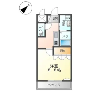 BLUE MOON【1階】の間取り