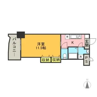 ロイヤル博多駅前【6階】の間取り