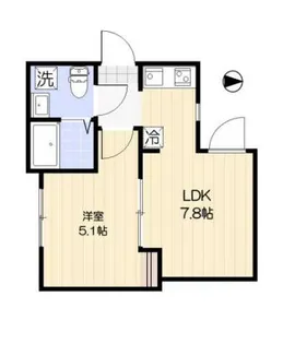 グロリア小岩【1階】の間取り