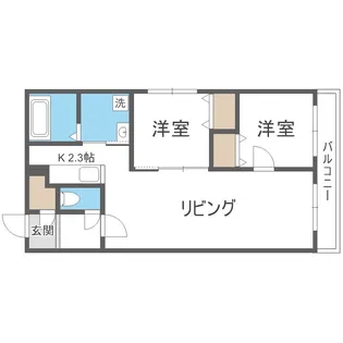 BRIGHTON COURT N20【3階】の間取り