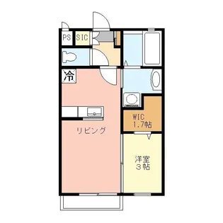 ファーシル【2階】の間取り