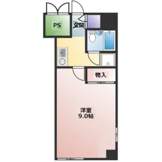 盛岡ダイカンプラザCity【9階】の間取り