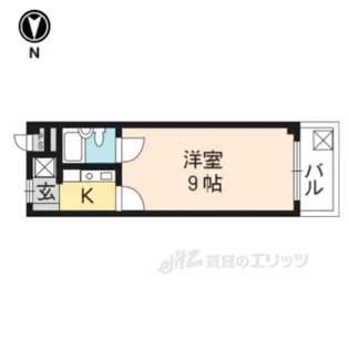 サンクリエート追分【3階】の間取り