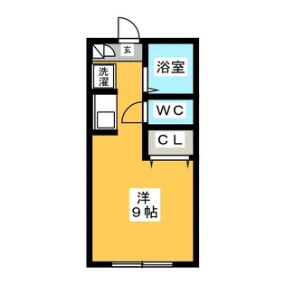 エステートピア暁【1階】の間取り