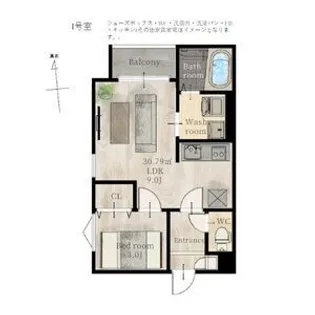 REGALEST荒井【2階】の間取り