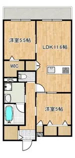 LA MAISON 千年【1階】の間取り