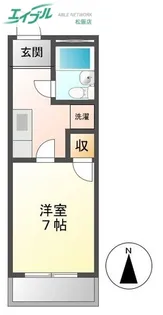 パークシャトー玉城【3階】の間取り