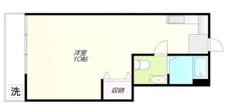 コーポ高輪【7階】の間取り